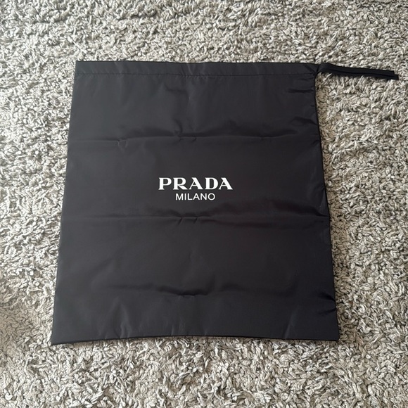 Prada - Full Set Empty Shoebox: Tissue Paper, Dust Bag, and Prada Band - Picture 2 of 10
